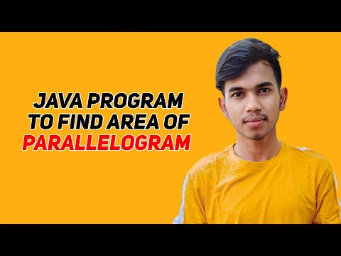 Java Program To Find Area of Parallelogram | CWA_14 | Code with Aakash
