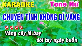 Karaoke Chuyện Tình Không Dĩ Vãng Tone Nữ Nhạc Sống Hoài Phong Organ