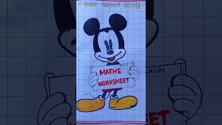 Easy kids Math Worksheet for little learners 😃 #kidsworksheet #mathsworksheet #shortsfeed #shorts