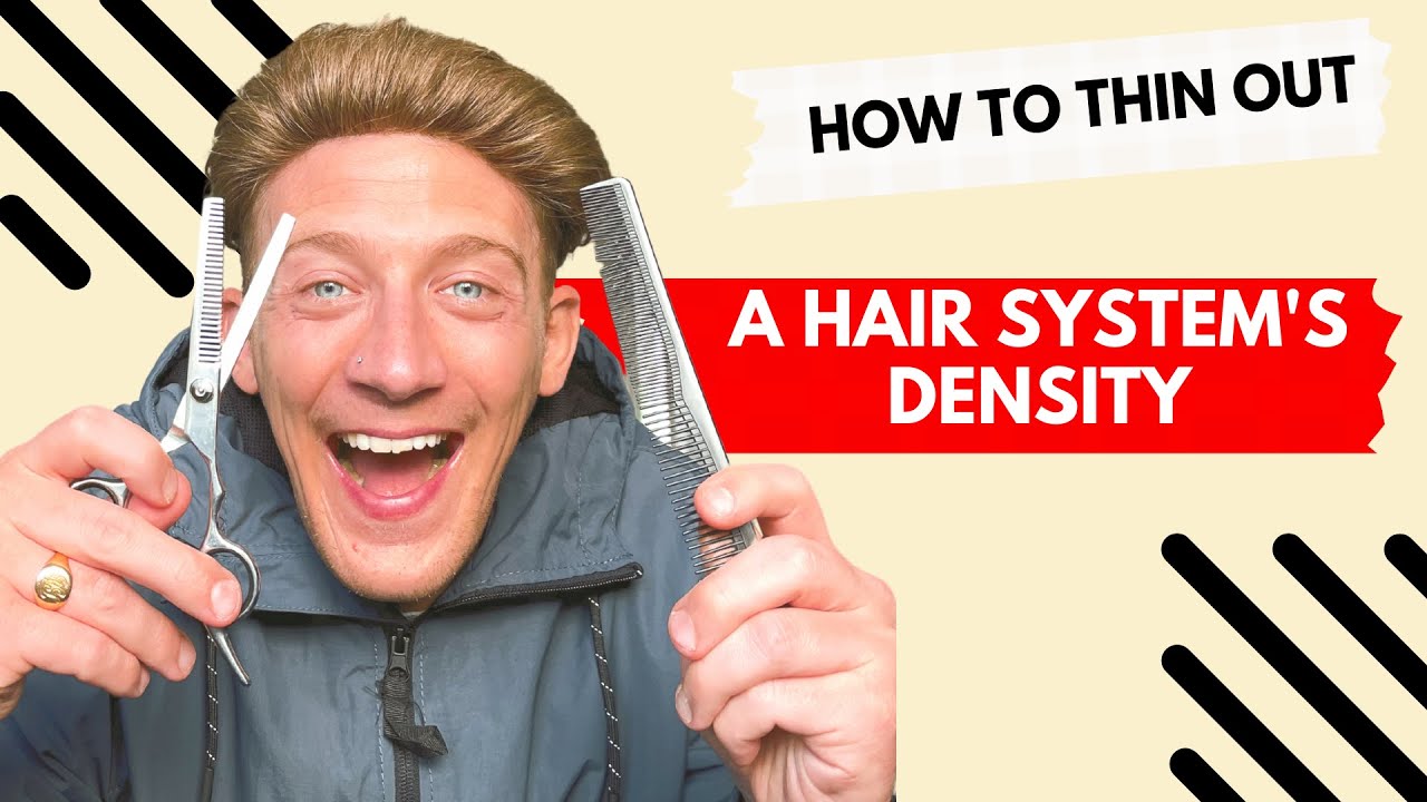 Прореживание густой системы волос | Учебное пособие