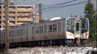 E129系A15-B7編成　信越本線上り普通442M　新潟→長岡