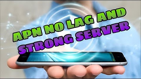APN NO LAG & STRONG SERVER - Apnet Tricks