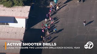 SCHOOL SAFETY: LAUSD to require at least 2 school lockdown drills each year | ABC7