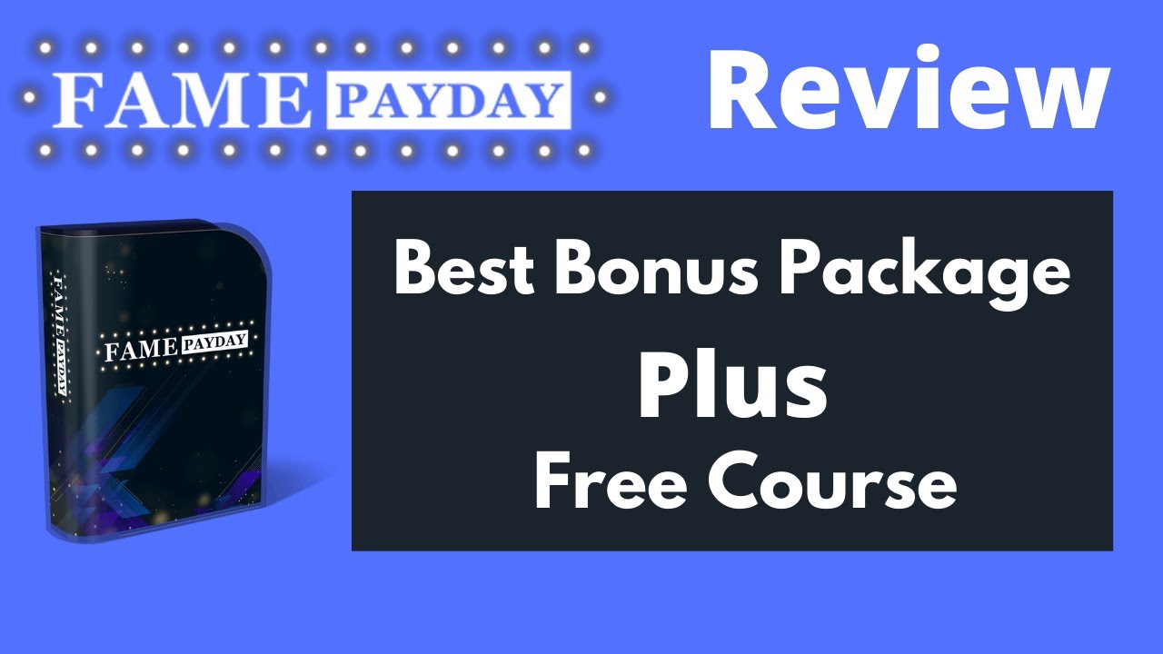 Fame PayDay Review Don't Buy This 🔥 Without My Exclusive Bonuses 🔥