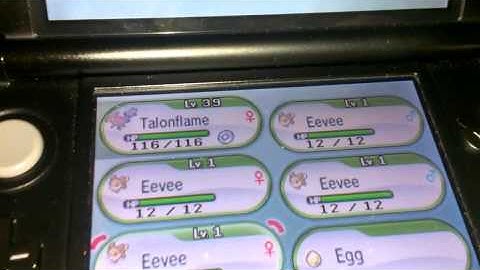 Pokemon X and Y: Shiny Eevee After Only 4 Eggs!