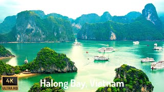 4K HALONG BAY, VIETNAM: A Unique and Mystical UNESCO World Heritage Site