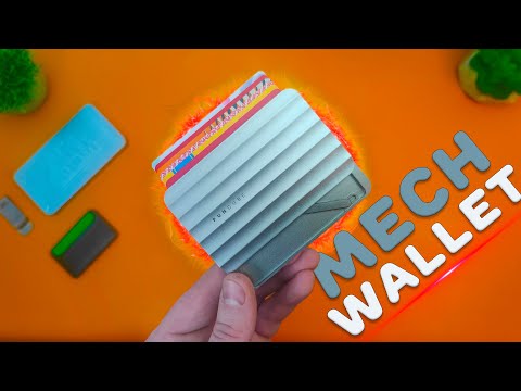Puncube Mech Wallet - UNUSUAL Mechanical WALLET-CARDHOLDER with RFID and Customization Possibility!