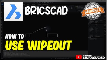 BricsCAD How To Use Wipeout