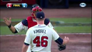 2012/09/15 Kimbrel gets Moore for final out
