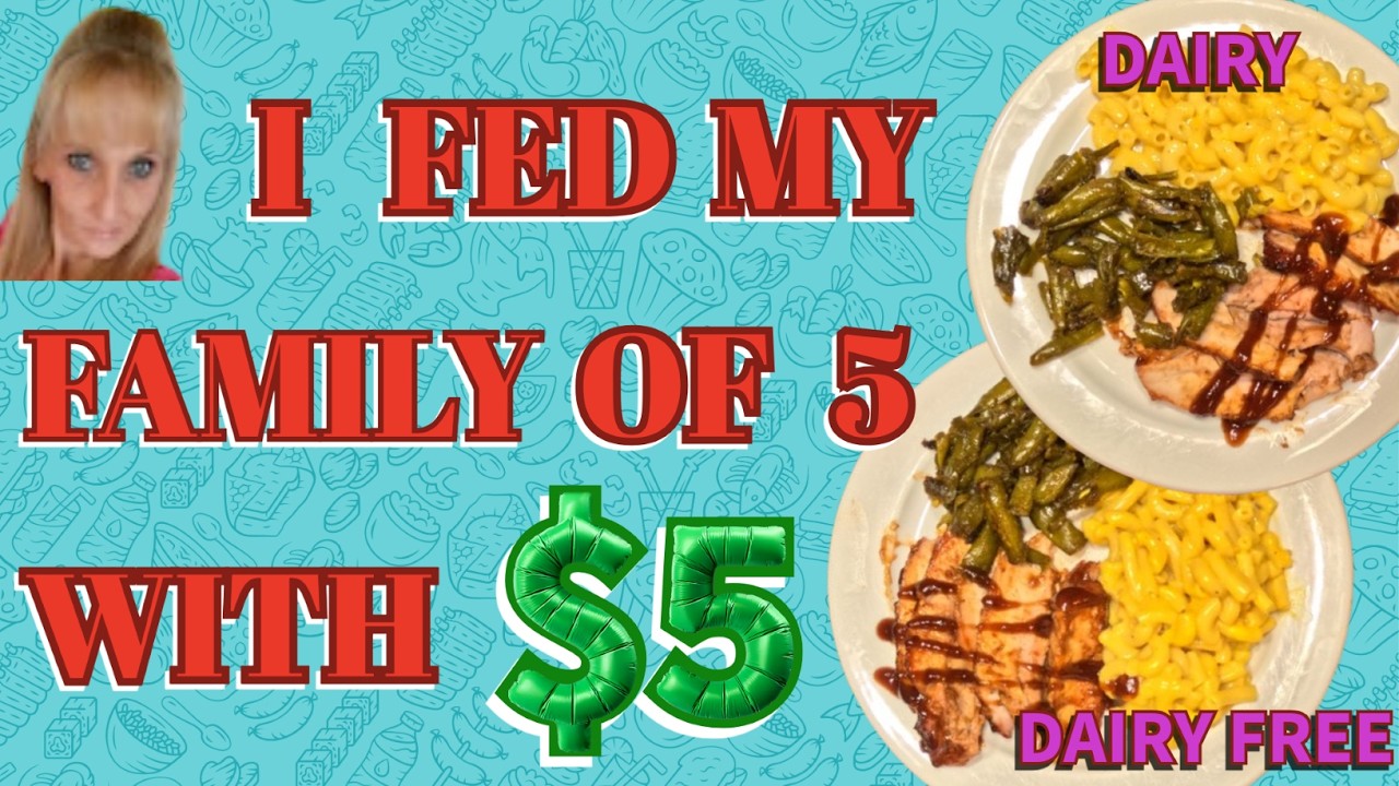 $5.00 MEAL FOR 5 PEOPLE | RIBS GREEN, BEANS MAC AND CHEESE | DAIRY, DAIRY FREE