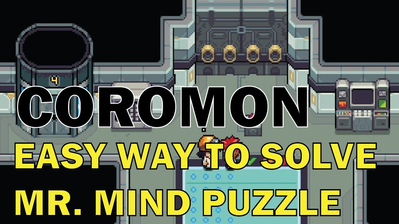 Coromon How to Solve MR. Mind Puzzle (Power Tower)