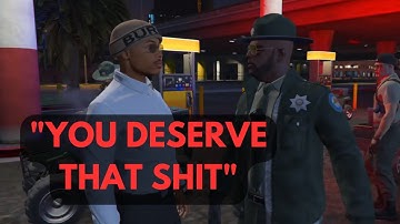 Larry reacts to RANGER Johnson | NoPixel