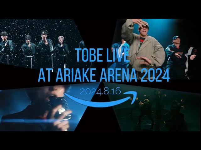 DEPAR7URE TOBE LIVE AT ARAKE ARENA 2024（TOBE公式YouTubeより