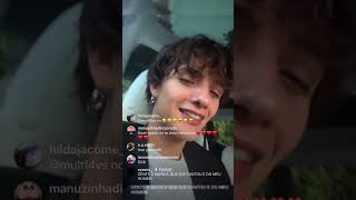 OLHA O QUE O NOAH FALOU EM PORTUGUÊS NA LIVE DELE  #nowunited #shorts