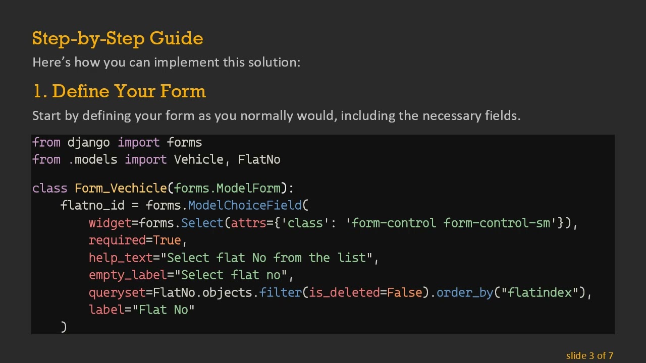 How to Dynamically Change Django Form Fields Based on User Type