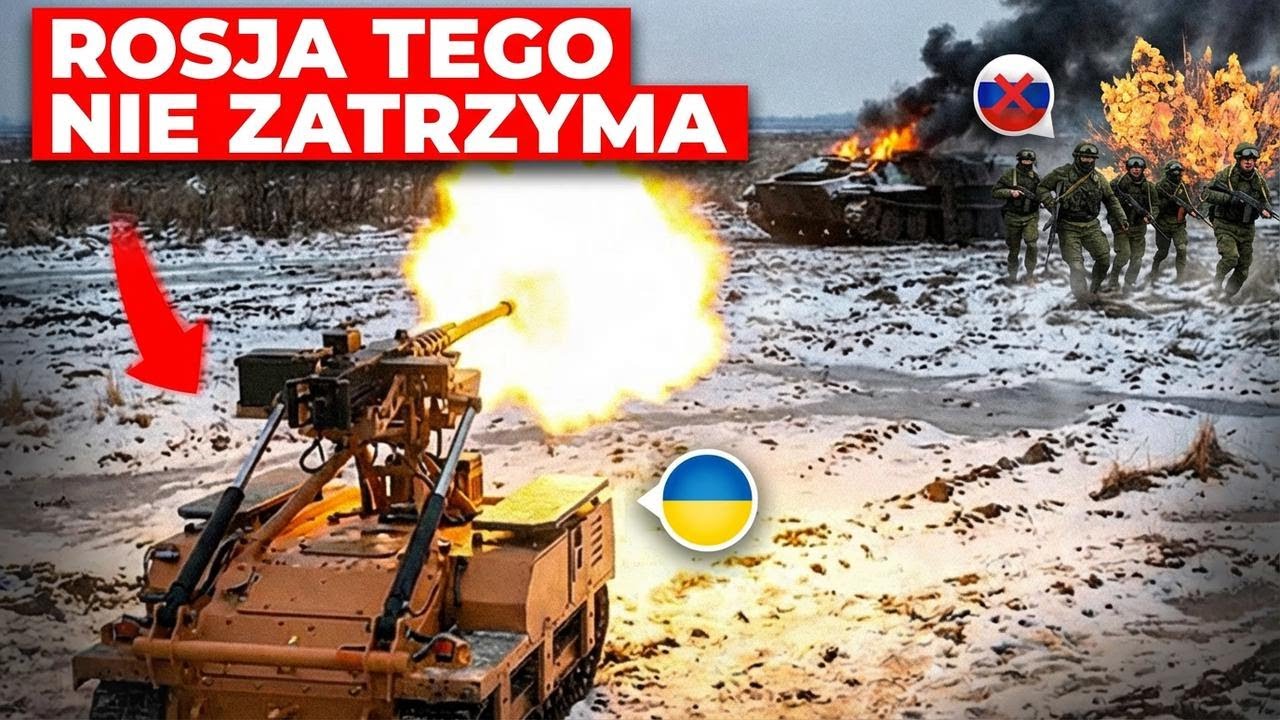 Ukraińscy żołnierze wpadli na GENIALNY sposób tworzenia armii robotów