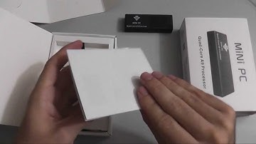 Android 4.2.2 Quad Core Mini PC Unboxing (MK908)