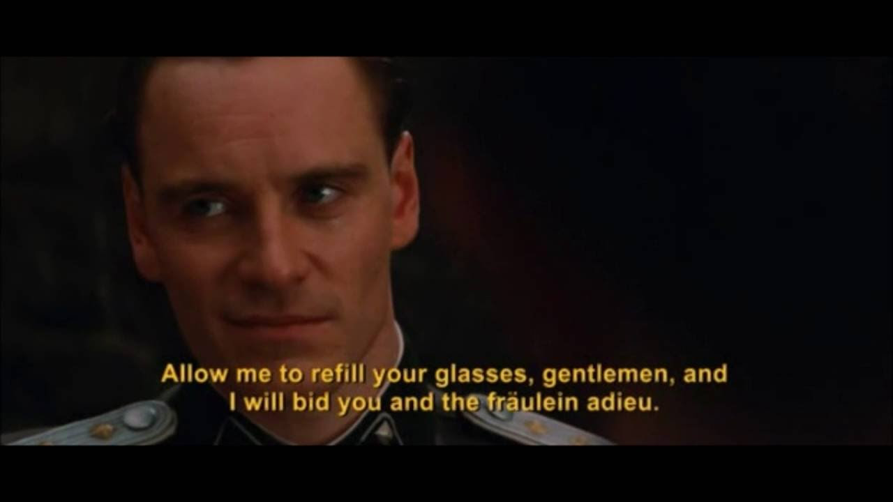 New Inglourious Basterds - Bar Scene