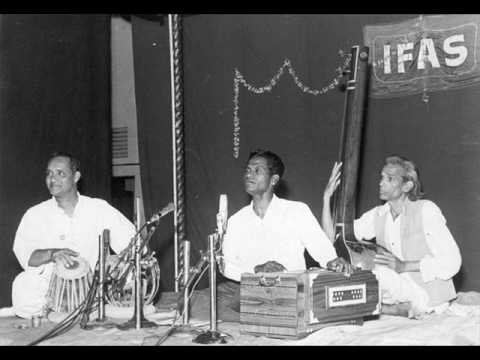 PANDIT VITHAL RAO - GAZAL -USTAD SHAIK DAWOOD TABLA