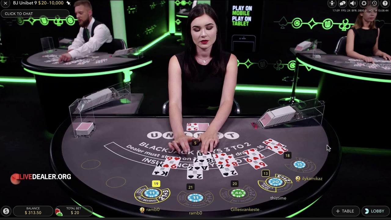 unibet blackjack