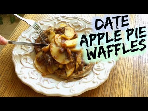 DATE CINNAMON APPLE PIE TOPPING RECIPE (For waffles, oatmeal, french toast, etc)