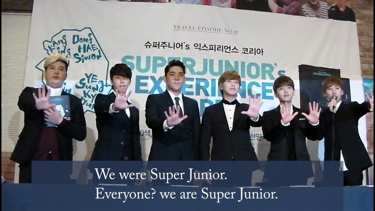 Super Junior's Experience Korea - YouTube