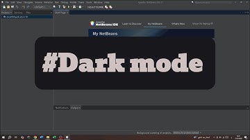 How to Enable Dark Mode in Apache NetBeans | #coding #programming #computer #technology#education