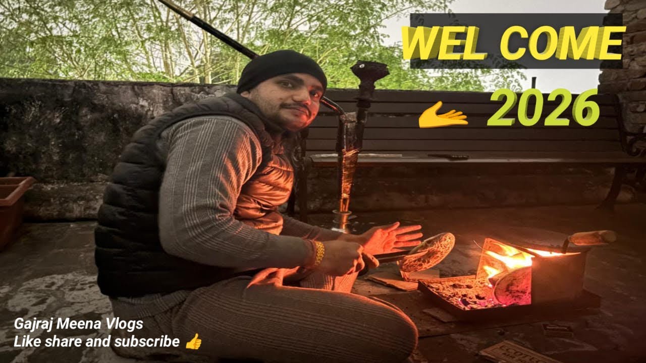 New Year 2026 | Gajraj Meena Santha | New Delhi | #minivlog #viral #trending 