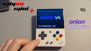 Miyoo Mini + OnionOS Install Guide