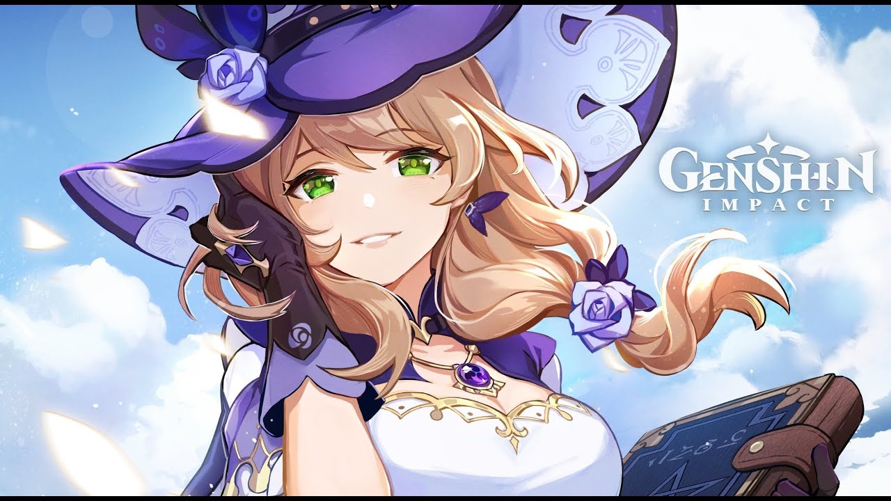 Deku as Lisa (from Genshin impact)