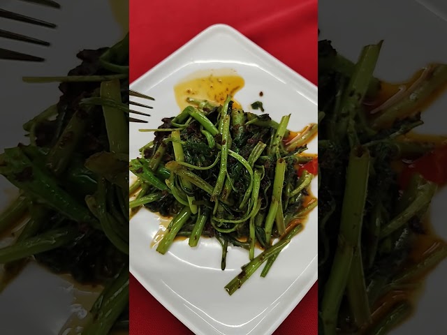KANGKONG BELACAN#shortvideo#foodlover#youtubeshorts@cherrymukbangasmr
