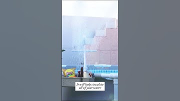 Easy to install the Poolhour pool fountain!#pool #fyp #poolfountain#pools #summer#poolhour