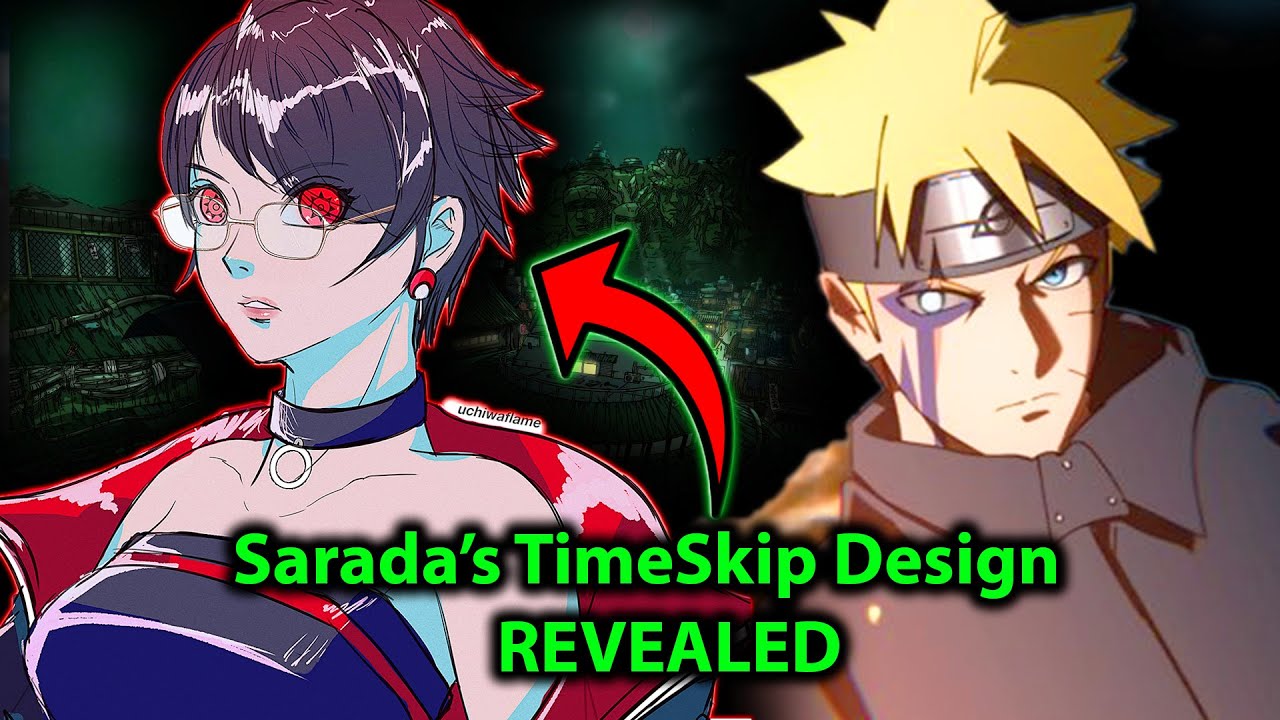 Naruto Fans Were So Fed Up of Boruto's Sarada Timeskip Design They Re-did  it - And Did it Better - FandomWire