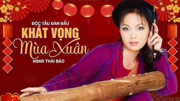 Độc Tấu Đàn Bầu - Khát Vọng Mùa Xuân (Spring desire) Dân Ca Đức - NSND Thái Bảo | Nhạc Không Lời