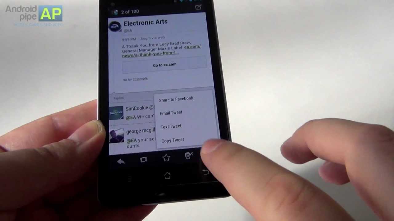 Slices Review (Twitter client) - Androidpipe.com