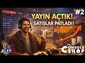 YAYIN AÇTIK, SATIŞLAR PATLADI! | Console Shop Simulator | Bölüm 2