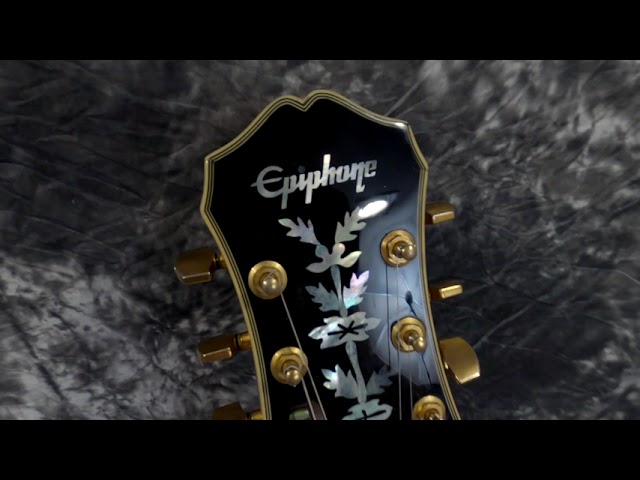 1992 Korea Epiphone Sheratone IISB - YouTube