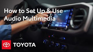 How To Set Up & Use Audio Multimedia In Your Toyota Vehicle | Toyota screenshot 5