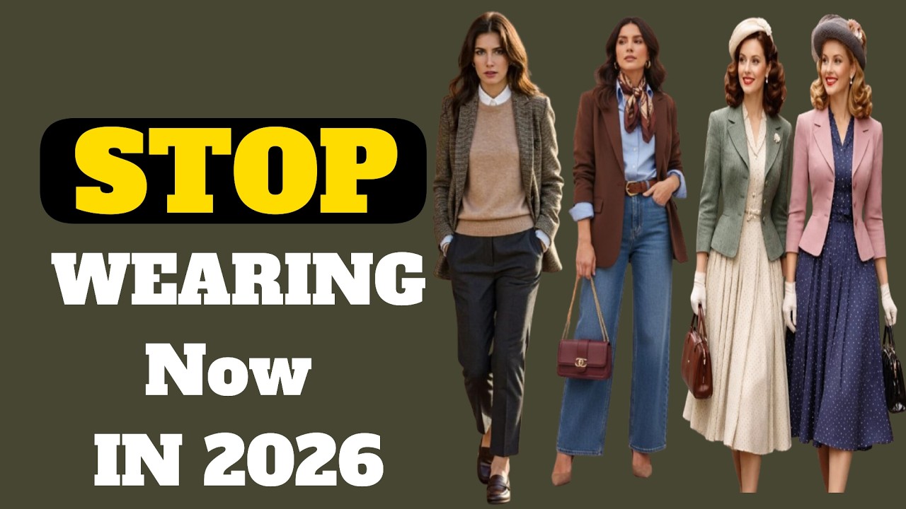 10 Casual Items That Are Officially Over In 2026 | Stop Wearing Now | Outdated Fashion |  Expire era