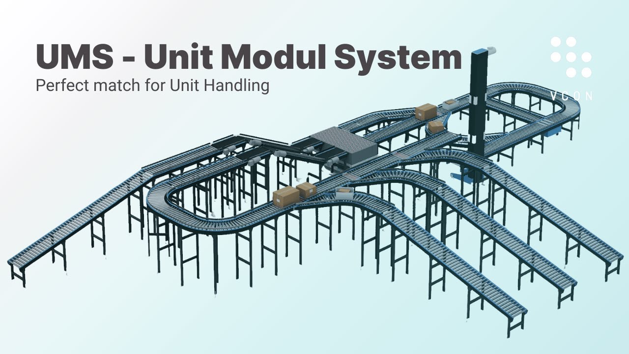 UMS – Unit Modul System | Renewed Modular Conveyor System for Modern Intralogistics