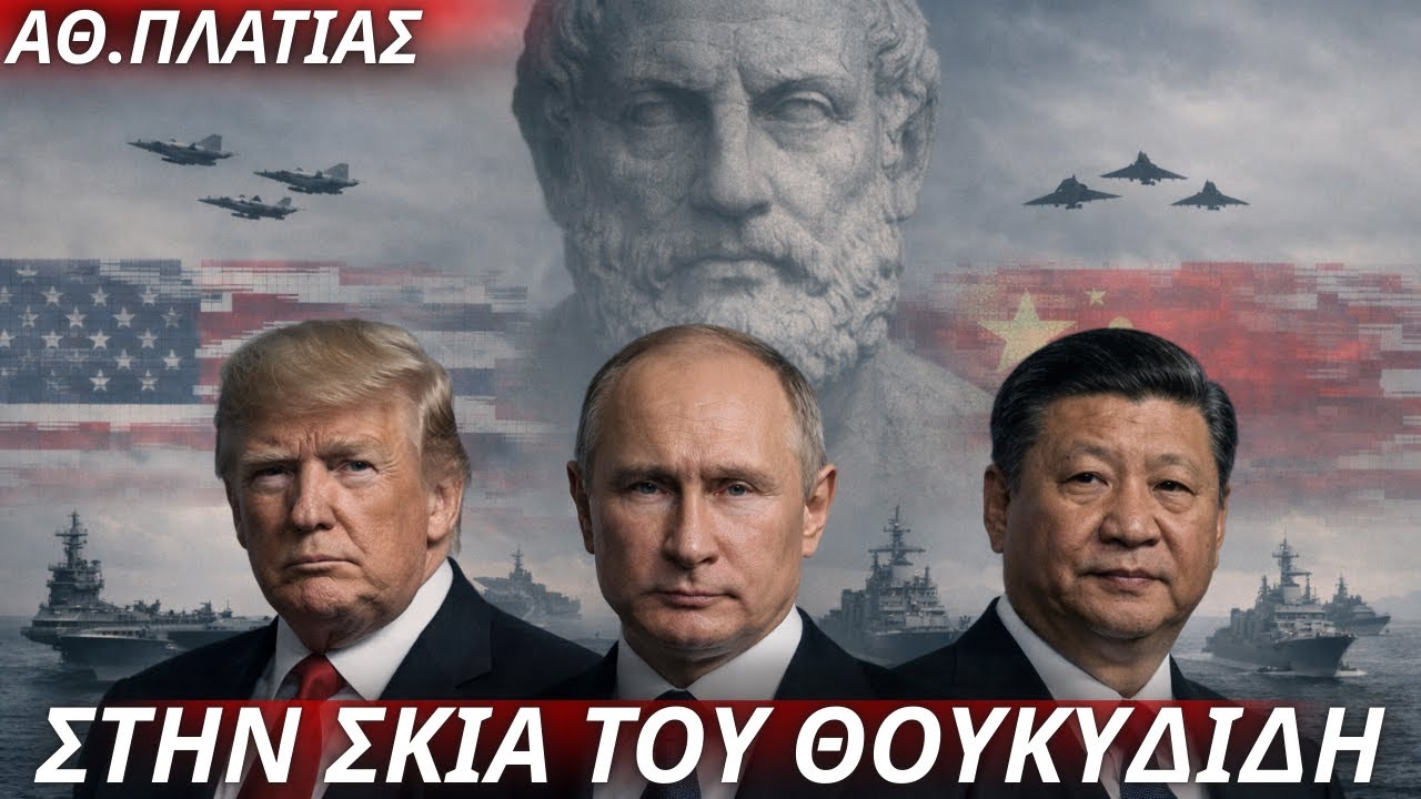Αθανάσιος Πλατιάς: ΗΠΑ, Ευρώπη, Ρωσία, Κίνα- Στην σκιά του Θουκυδίδη- Ισχύς, το διαχρονικό νόμισμα