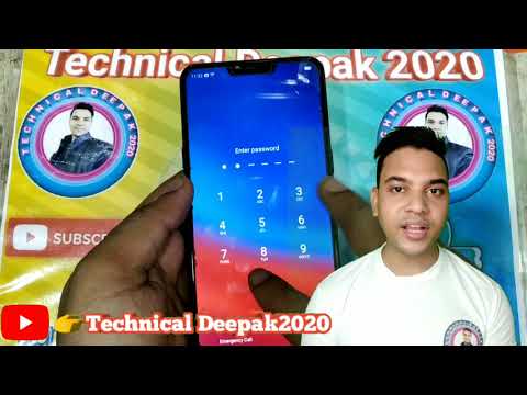 Oppo a3s pattern unlock without PC without software