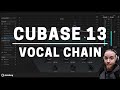 Cubase 13  vocal chain