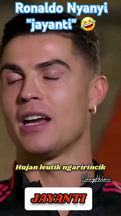 Ketika Cr7 nyanyi Jayanti 🤣 #ronaldo #jayanti #fyp