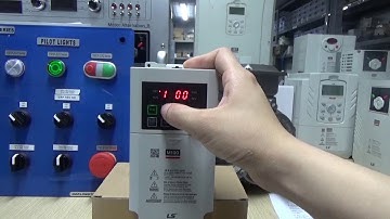 Hướng dẫn cài đặt biến tần LS M100 điều khiển các cấp tốc độ