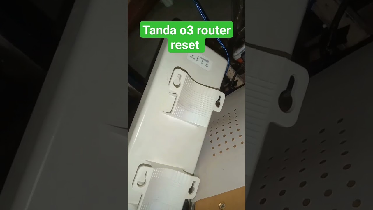 Tanda o3 router reset 