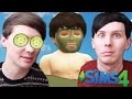 DIL HAS A SPA DAY - Dan and Phil Play: Sims 4 #27