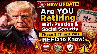 Are YOU Retiring With Pension & Social Security - These 3 Things You NEED to Know!