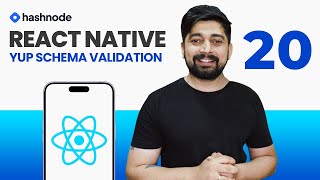 Yup schema validation in react native