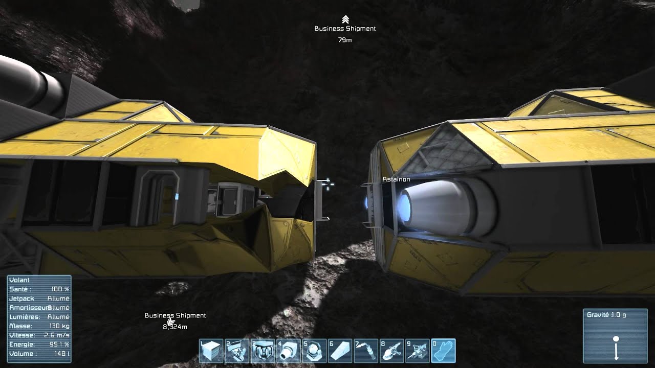 Space Engineers ALPHA FR Survival EP 5 "L'assemblage" - YouTube